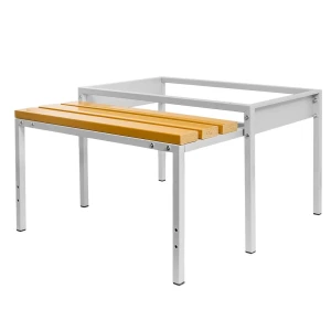 Podstawa z wysuwaną ławeczką WPC pod szafkę BHP Mega-M J-80 S-80 cm G-80 cm H-43 cm skręcana N