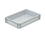 Pojemnik magazynowy plastikowy 600x400x120 szary