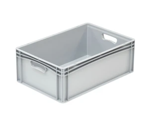 Pojemnik magazynowy plastikowy 600x400x220 szary