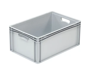 Pojemnik magazynowy plastikowy 600x400x270 szary