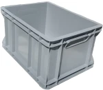Pojemnik magazynowy plastikowy 400x300x220 szary