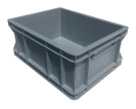 Pojemnik magazynowy plastikowy 400x300x170 szary