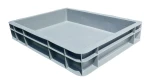 Pojemnik magazynowy plastikowy 400x300x70 szary