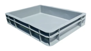 Pojemnik magazynowy plastikowy 400x300x70 szary