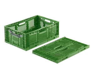 Pojemnik plastikowy składany 600x400x230 wzmocniony