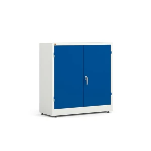 Szafa metalowa STYLE 1000x1000x400 mm, niebieski, biały
