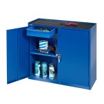 Szafka warsztatowa SERVE 2 szuflady, 900x450x950mm, niebieski