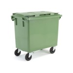 Mobilny kontener na odpady CLASSIC 1210x1255x770 mm, 660 L, zielony210x1255x770 mm, 660 L, zielony