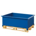 Wanna wychwytowa do beczek 400l. 124x80x41,5cm blacha stalowa
