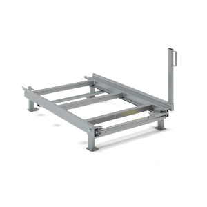 Wysuwana kołyska paletowa model podłogowy, nośność 700 kg