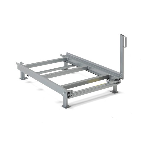 Wysuwana kołyska paletowa model podłogowy 700 kg