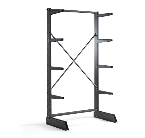 Regał wspornikowy PLUS jednostronny – moduł podstawowy 2500x1330 mm