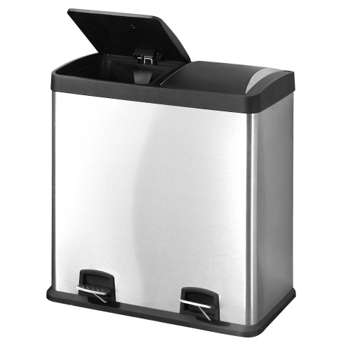 Pojemnik do segregacji ACADIA 2 przegrody x 30 l. 570x350x660mm Darlog