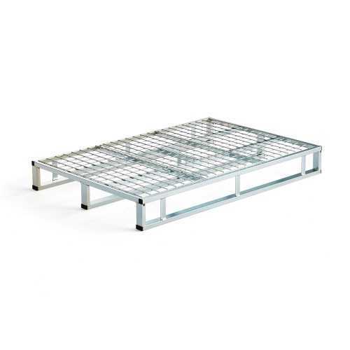 Paleta stalowa VOLUME 1200x800 mm, udźwig 1000 kg, wypełnienie z siatki