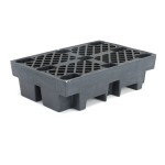 Paleta wychwytowa na 2 beczki, 1220x820x330 mm, 240L