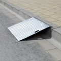 Rampa najazdowa, 200 kg, 800x800 mm Darlog aluminium o grubości 3-5 mm