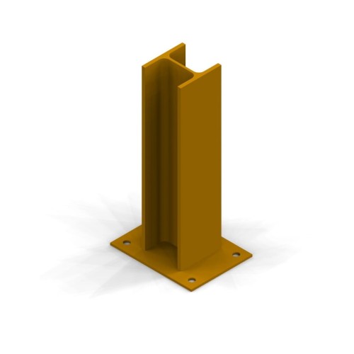 Słupek stalowy HEA do osłon 200x200x450 mm