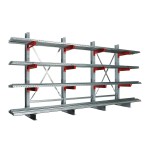 Regał wspornikowy K6000 450x75x300cm dla dużych obciążeń