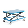 Ręczny stół podnoszący BLAZE Na kółkach 1200x800x450mm nośność 350kg. Darlog