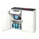 Szafka warsztatowa SERVE 2 szuflady, 900x450x950mm, biały