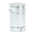 Kosz na śmieci Liston 70 l. Ø 410x630 mm galwanizowany srebrny Darlog