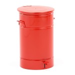Kosz na śmieci LISTON Ø 410x630 mm, 70 L, czerwony