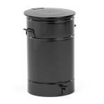 Kosz na śmieci LISTON Ø 410x630 mm, 70 L, czarny