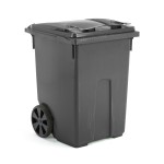Kontener na odpady CLASSIC 1075x745x800 mm, 370 L, szary