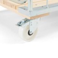Rolkontener JORDAN z hamulcem 675x830x1390mm nośność 400kg