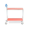 Wózek PUSH z półkami nośność 100kg 430x840x960mm kolor czerwony