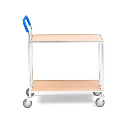 Wózek PUSH z półkami nośność 100kg 430x840x960mm kolor buk