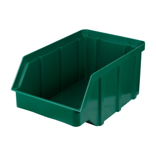Plastikowy pojemnik warsztatowy 118x78x56mm kolor zielony. Darlog
