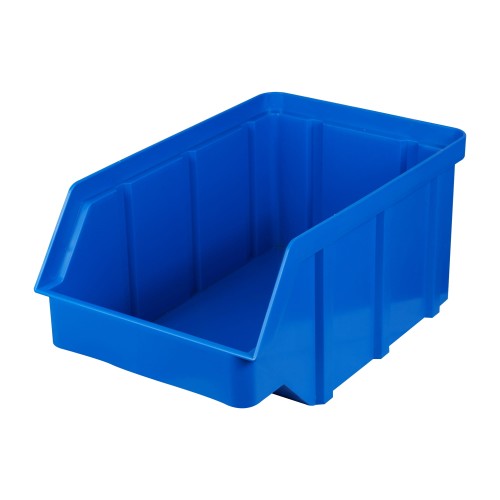 Plastikowy pojemnik warsztatowy 225x145x110mm kolor niebieski. Darlog