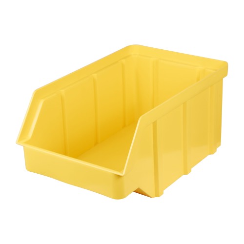 Plastikowy pojemnik warsztatowy 225x145x110mm kolor żółty. Darlog