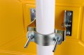 Mocowanie Lustro przemysłowe z ramą BHP 400x600mm akryl prostokątne. Darlog
