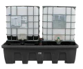 Wanna wychwytowa (paleta) 1200l. 2260x1465x575mm pod 2 zbiorniki IBC/KTC