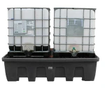 Wanna wychwytowa (paleta) 1200l. 226x146,5x57,5cm pod 2 zbiorniki IBC/KTC