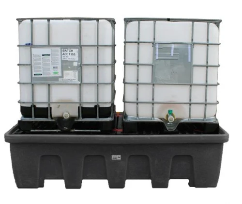 Wanna wychwytowa (paleta) 1200l. 2260x1465x575mm pod 2 zbiorniki IBC/KTC