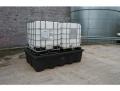 Paleta wanna wychwytowa pod 2 zbiorniki IBC / KTC 1200 L. Darlog