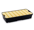 Wanna wychwytowa 30 L. 805x405x155mm z kratownicą żółto czarna Darlog