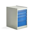 Podwieszana szafka z 5 szufladami 535x670x800mm