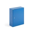 Szafka metalowa SERVE, Bez pojemników, 580x470x205 mm, niebieska