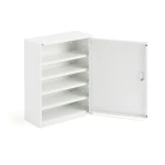 Szafka warsztatowa SERVE Bez pojemników, 580x470x205 mm, biały