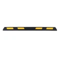 Ogranicznik separator parkingowy 150x1825x110mm żółto-czarny gumowy