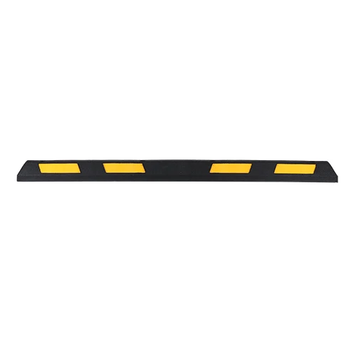 Ogranicznik separator parkingowy 150x1825x110mm żółto-czarny gumowy
