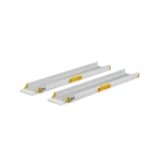 Teleskopowa rampa najazdowa obciążenie 205 kg/para, 1500x200x50 mm