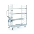 Wózek PICKUP nośność:300kg 660x1380x1830mm 3 półki i drabina. Darlog