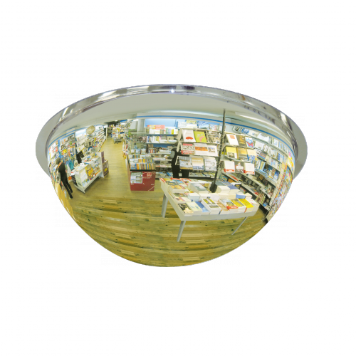 Lustro sferyczne 1/2 kuli Ø 80cm kąt widzenia 360° akrylowe