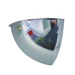 Lustro sferyczne 1/8 kuli Ø 60cm kąt widzenia 90° akrylowe
