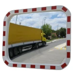 Lustro drogowe 80X100cm akrylowe prostokątne U-18b